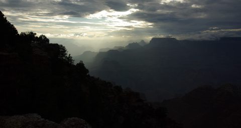 Sunset After The Storm, Grand Canyon South Rim National Park, AZ