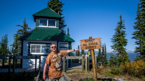 rrasha at Summit in Revelstoke National Park, BC