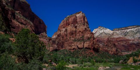 On The Trailhead To Angels Landing, Zion National Park, UT
