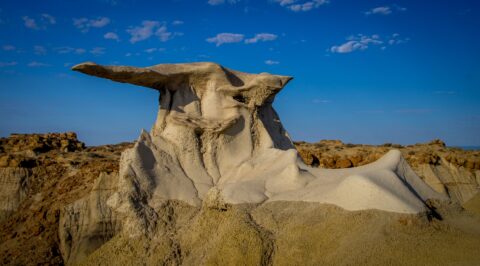 The Biggest Of Three Wings In Bisti Wilderness, New Mexico