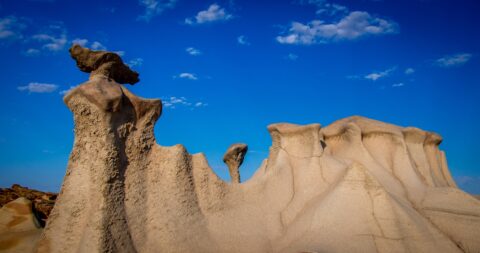 The Smallest Of Three Wings In Bisti Wilderness, New Mexico