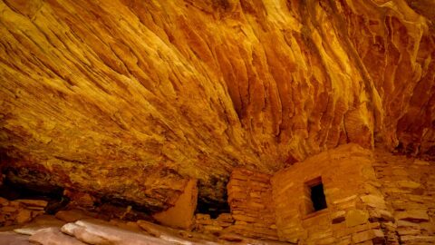 House On Fire, Mule Canyon, UT