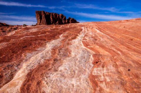 Sensational Fire Wave In Valley Of Fire State Park, NV