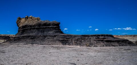 “Black Submarine” In Bisti Wilderness, NM