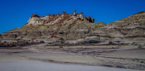 Different Types Of Formation In Bisti Wilderness, NM