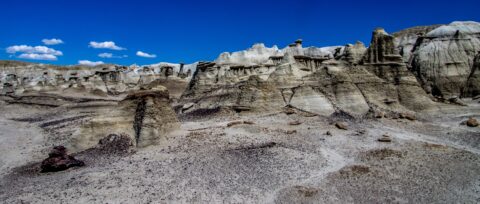 Magic Hoodoo Land In Bisti Wilderness, NM