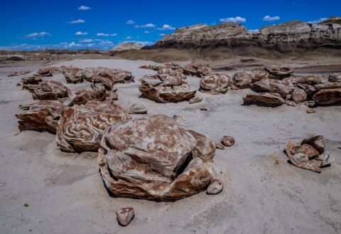 Magic Of Alien Cracked Eggs In Bisti Wilderness, NM