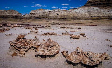 You Can See Alien Cracked Eggs And Hoodoos At The Same Time In Bisti Wilderness, NM