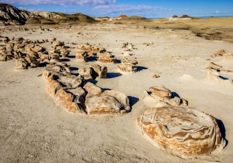 More Cracked Alien’s Eggs in Bisti Wilderness, NM