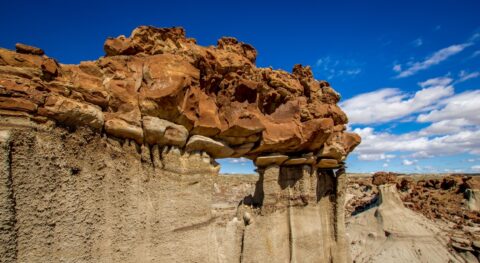 Red Top Arch In Bisti Wilderness, NM