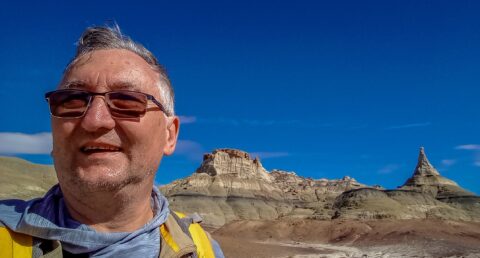 rrasha Happy To Find Beautiful Rock Formations In Bisti Wilderness, NM