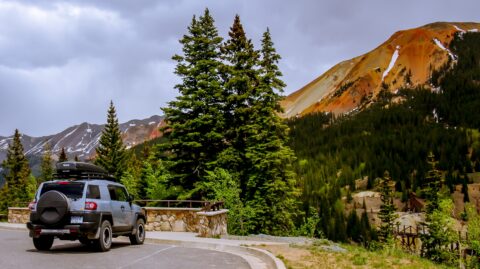 FJ On The Vista At Red Mountain Along Million Dollar Highway, CO