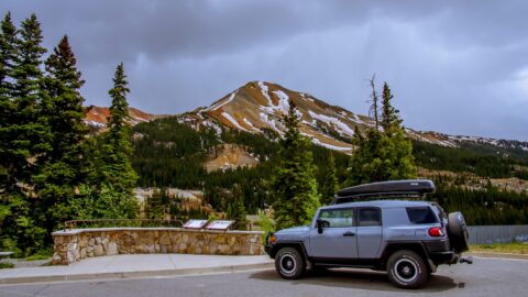 FJ On The Vista At Red Mountain Along Million Dollar Highway, CO