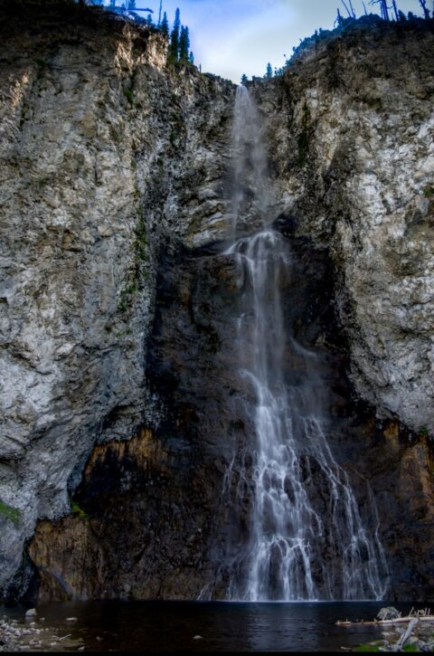 Fairy Falls, Yellowstone National Park, WY
