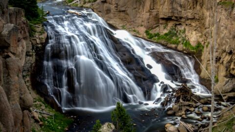 Gibbons Falls, Yellowstone National Park, WY