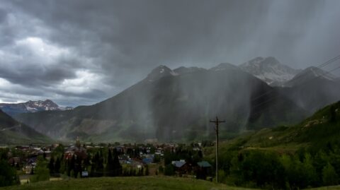 Hail Storm Hit Silverton, CO