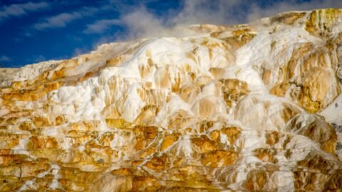 Palette Spring, Mammoth Hot Springs, Yellowstone National Park, WY
