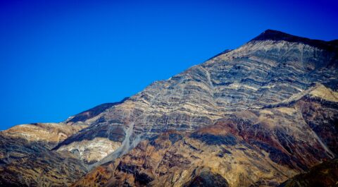 Painted Hill In Death Valley National Park, CA