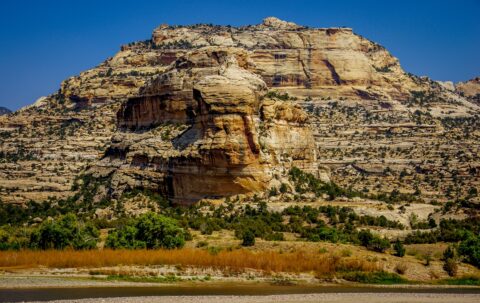 Confluence Rock In Echo Park, Dinosaur National Monument, CO