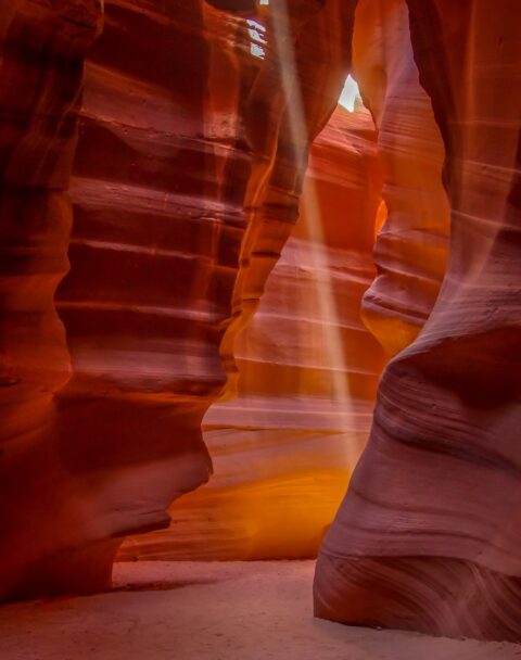 Gentle Light In Upper Antelope Slot Canyon, Page, AZ