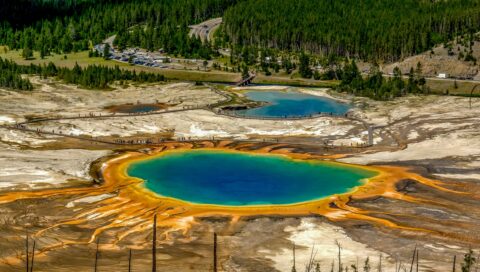 Grand Prismatic Pool, Yellowstone National Park, WY