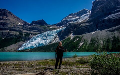 rrasha At Berg Glacier & Berg Lake, Mount Robson Provincial Park, BC