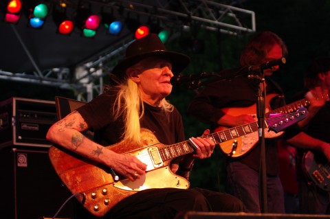 Johnny Winter @ Mt. Baker Rhythm & Blues Festival, WA