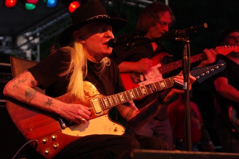 Johnny Winter @ Mt. Baker Rhythm & Blues Festival, WA