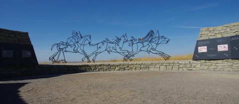 Indian Section of Memorial @ Little Bighorn Battlefield National Monument, MT
