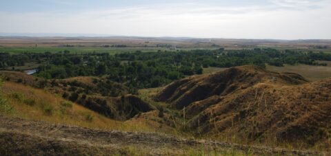 Little Bighorn River Valley @ Little Bighorn Battlefield, MT