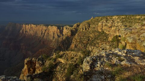 Sunset at Grand Canyon South Rim National Park, AZ