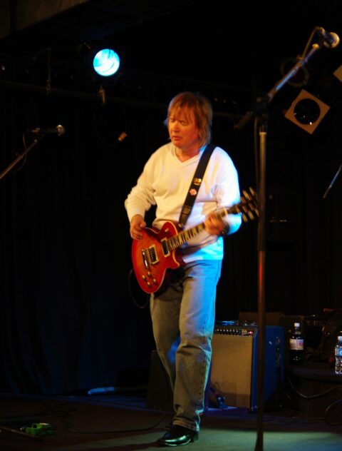Kim Simmonds during Savoy Brown Concert in Yale Hotel, Vancouver, BC