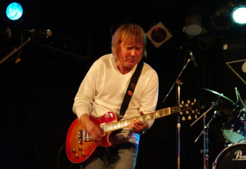 Kim Simmonds during Savoy Brown Concert in Yale Hotel, Vancouver, BC