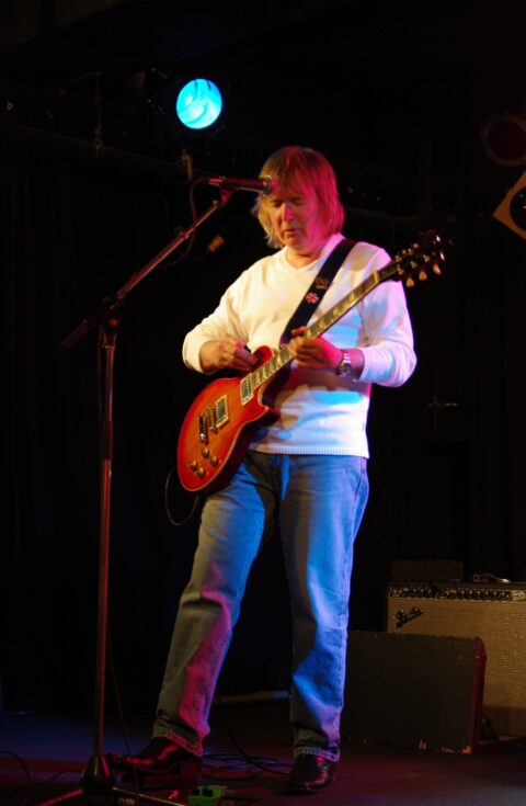 Kim Simmonds during Savoy Brown Concert in Yale Hotel, Vancouver, BC