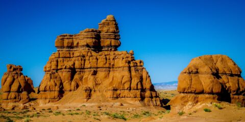 Kathline Rock, Goblin Formations Along Scenic Byway 24, East From Hanksville, UT