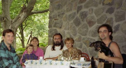 rrasha, Nina, Dushka, Doder, Piroshka & Milan In Zizakic Villa, Chortanovci, 1998