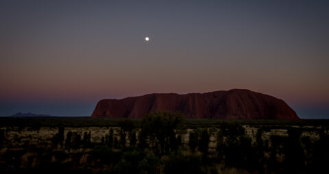 Uluru At Sunrise, NT, Australia