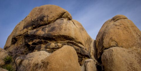 Massive Rocks In Joshua Tree National Park, CA