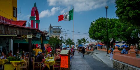 Cozumel Downtown, Quintana Roo,  Mexico