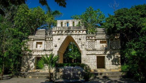 Xcaret Entrance Gate, Quintana Roo, Mexico