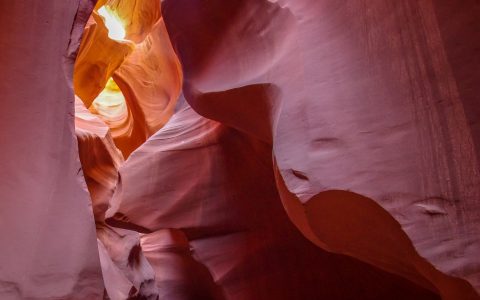 On The Way Through Lower Antelope Canyon, AZ