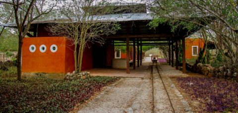 Beautiful Hacienda With Agricultural Railway in Yucatan, Mexico