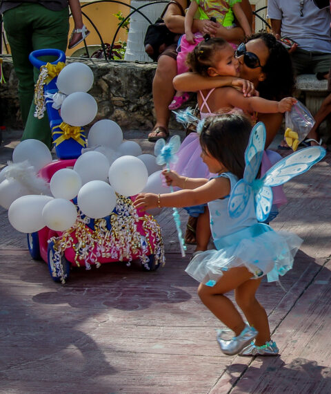 Carnival For Children In Playa Del Carmen, Quintana Roo, Mexico