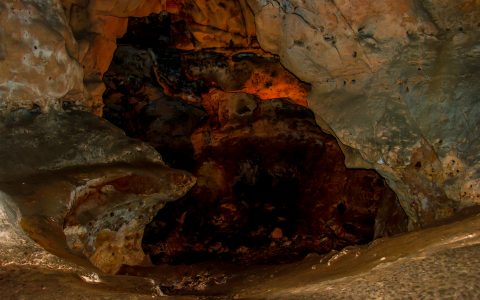 Inside Lol-Tun Caves In Yucatan, Mexico
