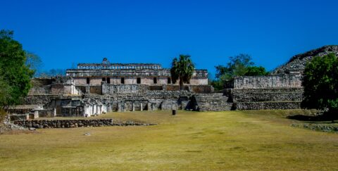 Kabah Archaeological Site In Yucatan, Mexico