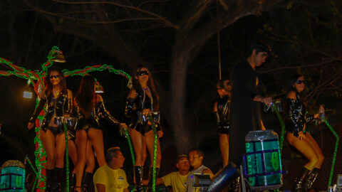 Music And Dance During February Carnival In Merida, Yucatan, Mexico