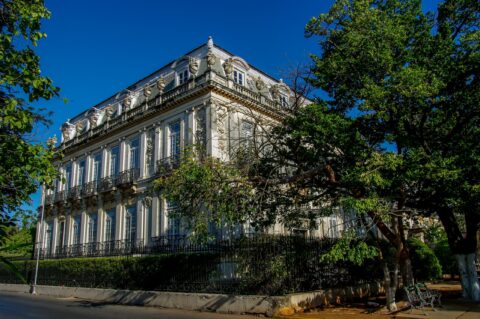 One Of Twin Mansions In Merida, Yucatan, Mexico
