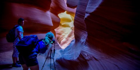 Photographers In Lower Antelope Canyon, AZ