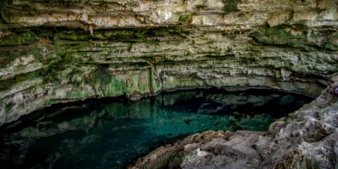 Ritual Cenote in Yucatan, Mexico