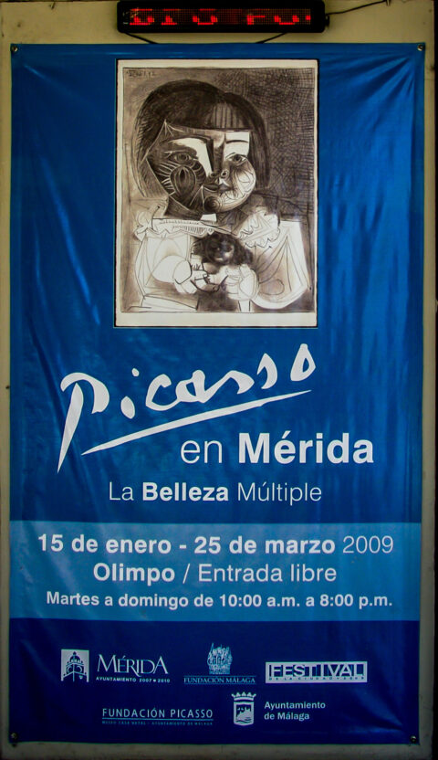 Exhibition of Picasso’s Graphics In Merida, Yucatan, Mexico